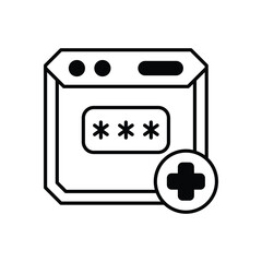 Rehabilitation  vector icon
