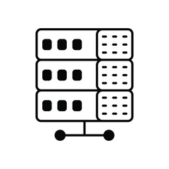 Server  vector icon