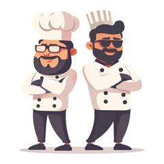 Chef victor illustration