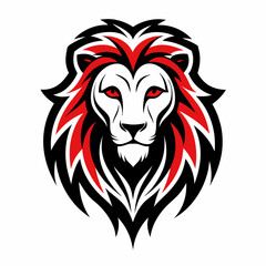 Fototapeta premium lion, logo, animal, vector, king, symbol, icon, wild, strength, power, mascot, luxury, branding, jungle, regal, crown, fierce, royal, lion head, predator, majestic, bold, luxury, modern, crest, premiu