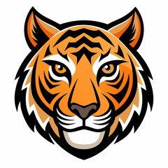 tiger, logo, animal, vector, symbol, mascot, power, predator, wild, face, strength, jungle, fierce, stripes, angry, roar, mammal, sport, team, tiger head, wildcat, hunting, big cat, iconic, strength l