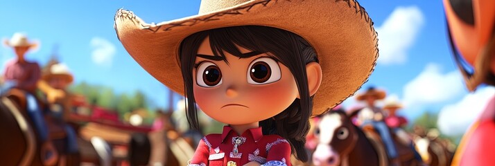 2D animation rodeo 