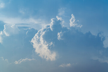 Fototapeta premium Blue sky and white clouds