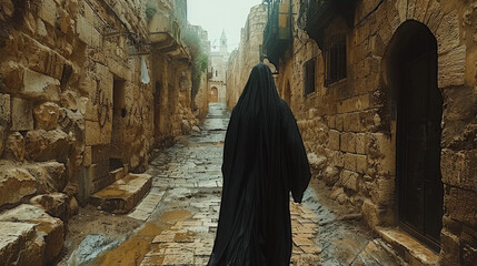 Obraz premium Pictures of ancient Jerusalem historical and landmarks․