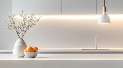 modern kitchen design, modern kitchen design featuring quartz countertops with texture and brass pendant lights illuminating the island centerpiece beautifully