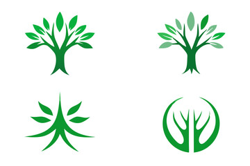 Modern Green Tree Designs