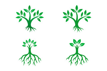 Modern Green Tree Designs