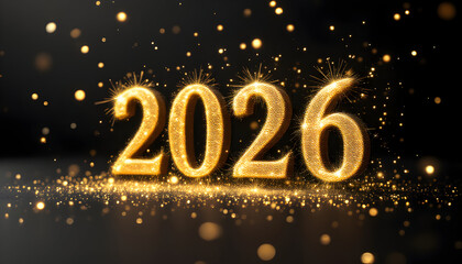 Sparkling 2026: Golden New Year's Eve Celebration