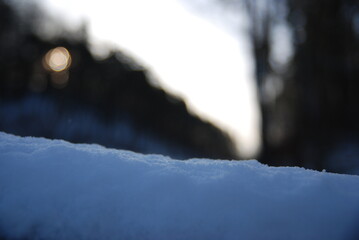 snow landscape