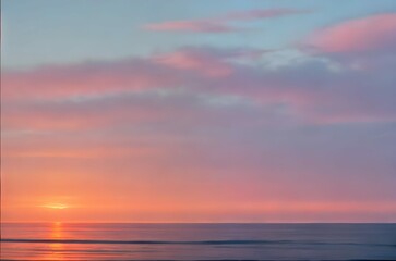 Fototapeta premium 夕焼け, 空, 海, 太陽, 日の出, 水, 雲, 雲, 自然, 海, 風景, 浜, オレンジ, 