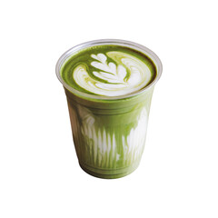 Fresh Drink Green Tea Matcha Latte Beverage Photography