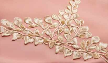 Obraz premium A vibrant pattern of hearts intertwined leaves, creating a dynamic and romantic design.