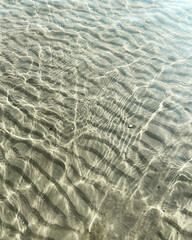 Water and sand 