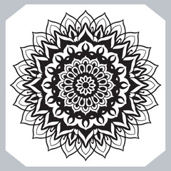 Unique Mandala Logotypes Clean and Simple Vector Graphics