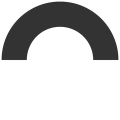 Vector EPS Black isometric shape graphic element