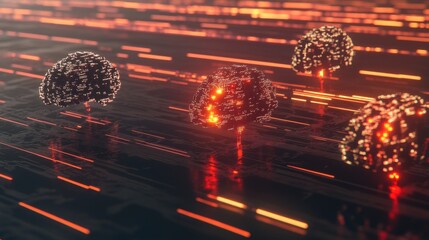 Abstract Representation of Machine Learning in Action