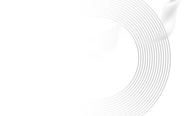 Futuristic gray white abstract background. shining wave lines background pattern for banner, wallpaper, cover design