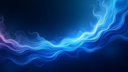 Abstract liquid wave background. Generative Ai.