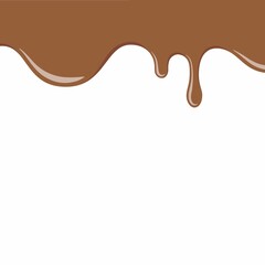 melted chocolate dripping | Generative AI
