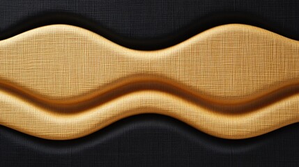 Textured artwork with unique waves and contrasting colors in a modern style