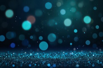Glittering abstract background bokeh lights