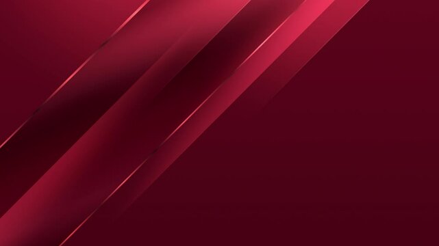 Luxury red background. Red glass video layout for text. Simple clean raspberry template for intro text. HD, 60 fps.