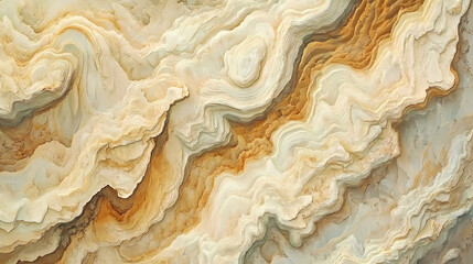Natural patterns and textures of sandstone captured in a detailed close-up. Sandstone. Illustration