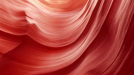 Red background with wavy stripe animation, minimalist design. Sandstone. Illustration