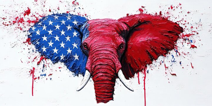 patriotic elephant