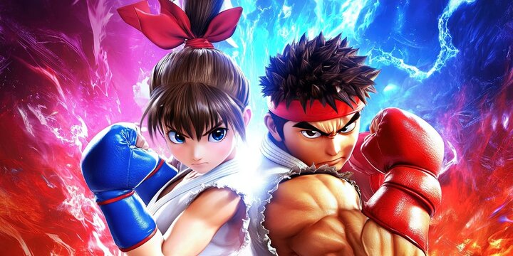 fighting game video game