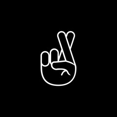 Fingers Crossed Emoji
