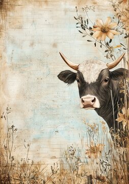 Farmhouse Junk Journal Papers Farm Shabby Chic Pages Paper Crafting Digital Farmland Collage Sheet