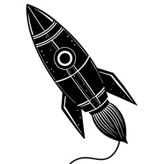 rocket vector illustration