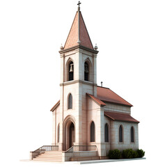 Fototapeta premium Church isolated.