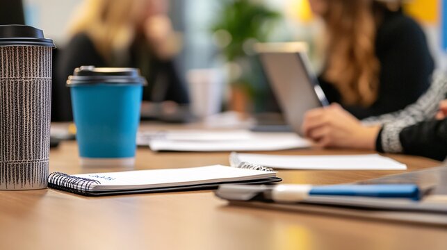A diverse group of professionals engaged in a meeting, focusing on collaborative decision making.