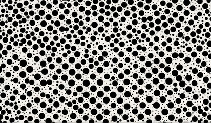 A mesmerizing pattern of glowing, circular dots arranged