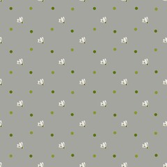 Elegant snowdrop pattern in watercolor for textile and packaging design