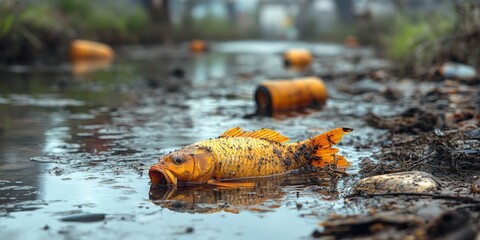 Impact of water pollution on aquatic life causes of fish mortality and environmental consequences