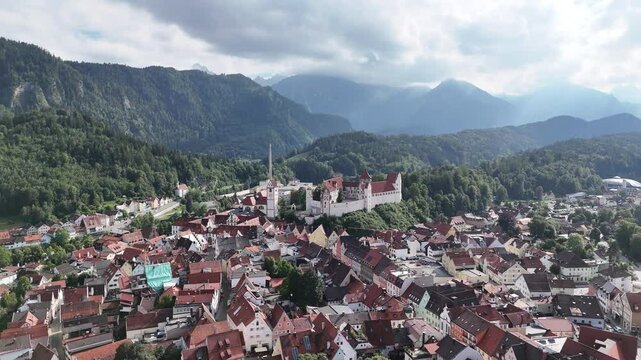 F&uuml;ssen in Germany Allg&auml;u