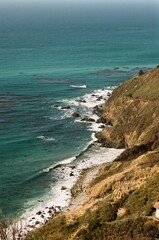 Big Sur, California, coastline, vintage, 35mm film