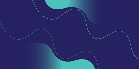 Abstract Colorful Modern blue gradient abstract with geometric background.