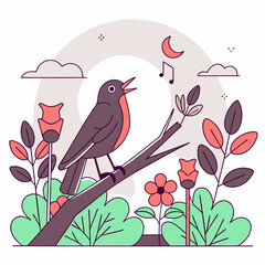 bird on a branch