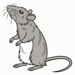 sketch of a mouse