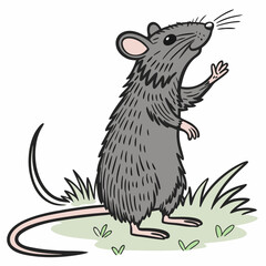 sketch of a mouse