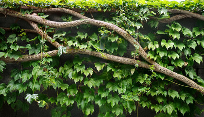 vine plant branch creeper leaf green liana tropical nature