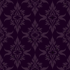 Fototapeta premium seamless damask wallpaper