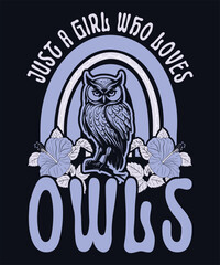 just a girl who loves owls