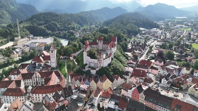 F&uuml;ssen in Germany Allg&auml;u