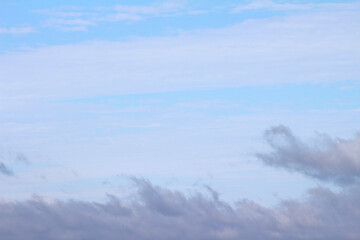 blue sky with clouds. sky and clouds. blue sky and clouds.