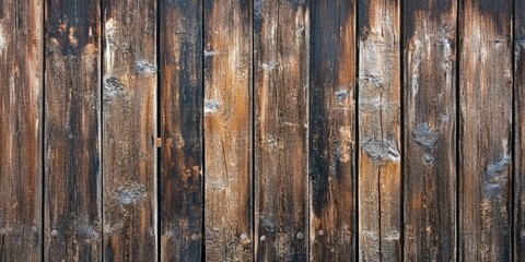 Obraz premium Old light rustic dark grunge wooden timber wall or floor or table texture - wood background banner 